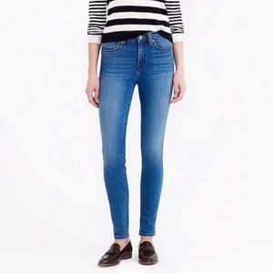 J. Crew Light High Rise Skinny Jeans